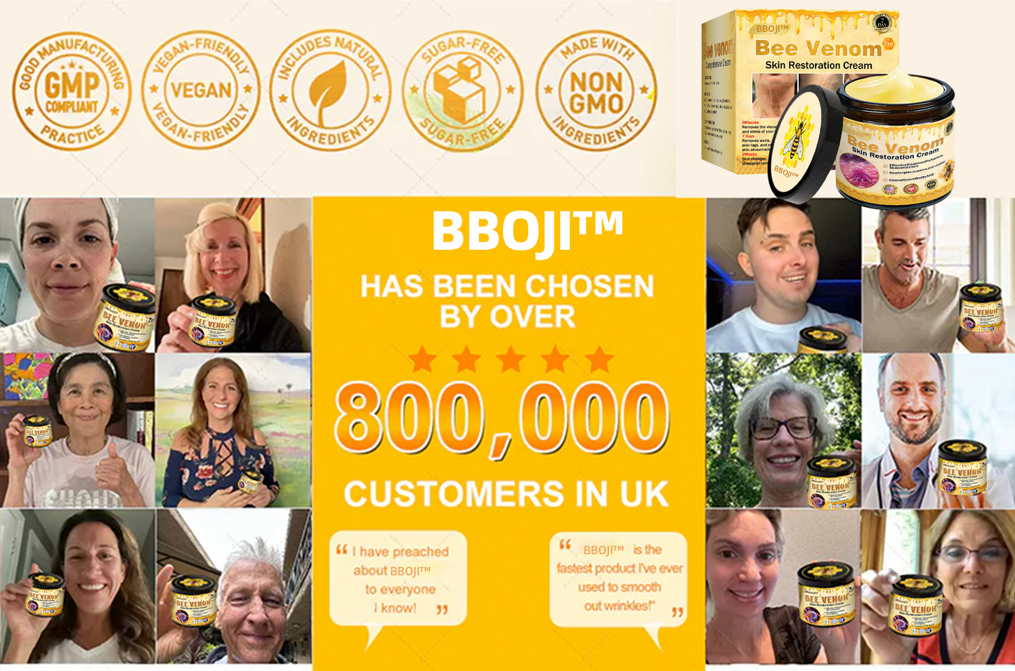 🔥Limited Time 60% OFF🔥🐝FDA Approved: Apithera™  Bee Venom Comprehensive Cream 🐝(Suitable for all ages & TGA recommends)