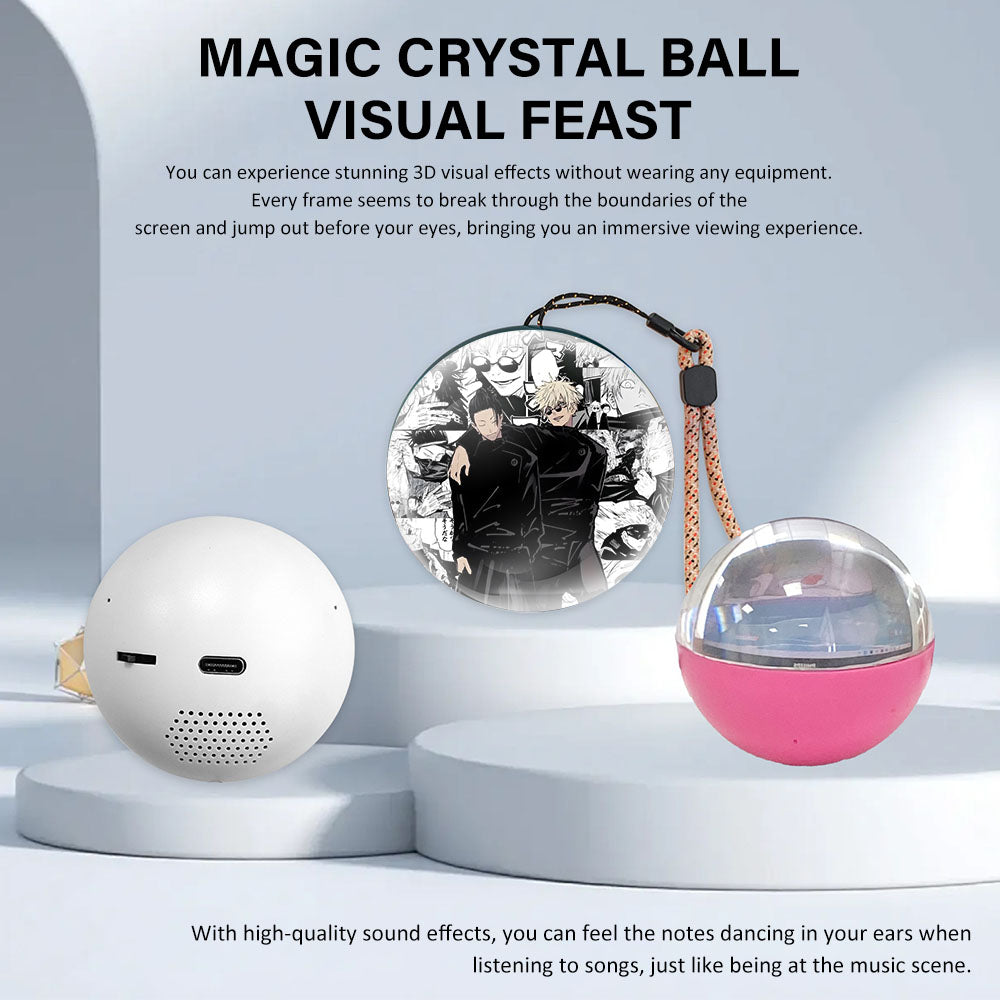 Clinclii Personalized 3D Magic crystal ball
