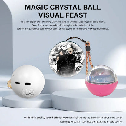 Clinclii Personalized 3D Magic crystal ball