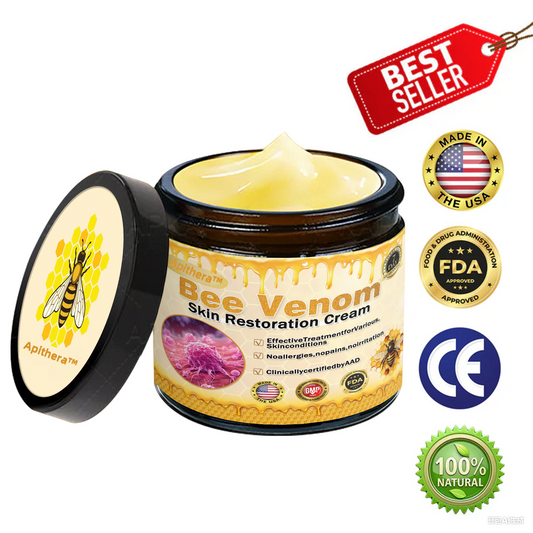 🔥Limited Time 60% OFF🔥🐝FDA Approved: Apithera™  Bee Venom Comprehensive Cream 🐝(Suitable for all ages & TGA recommends)